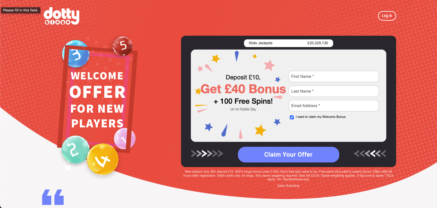 Dotty Bingo